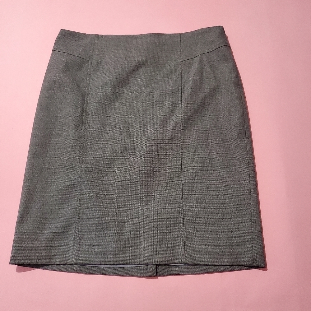 Halogen Grey Pencil Skirt Work Professional Basic